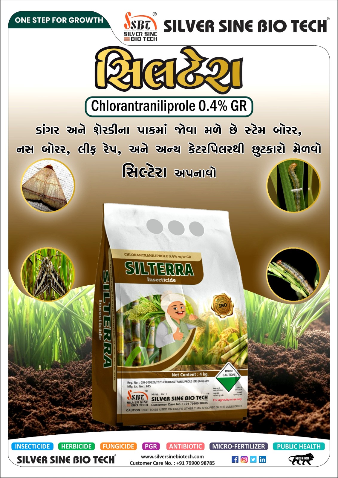 CHLORANTRANILIPROLE 0.4% GR